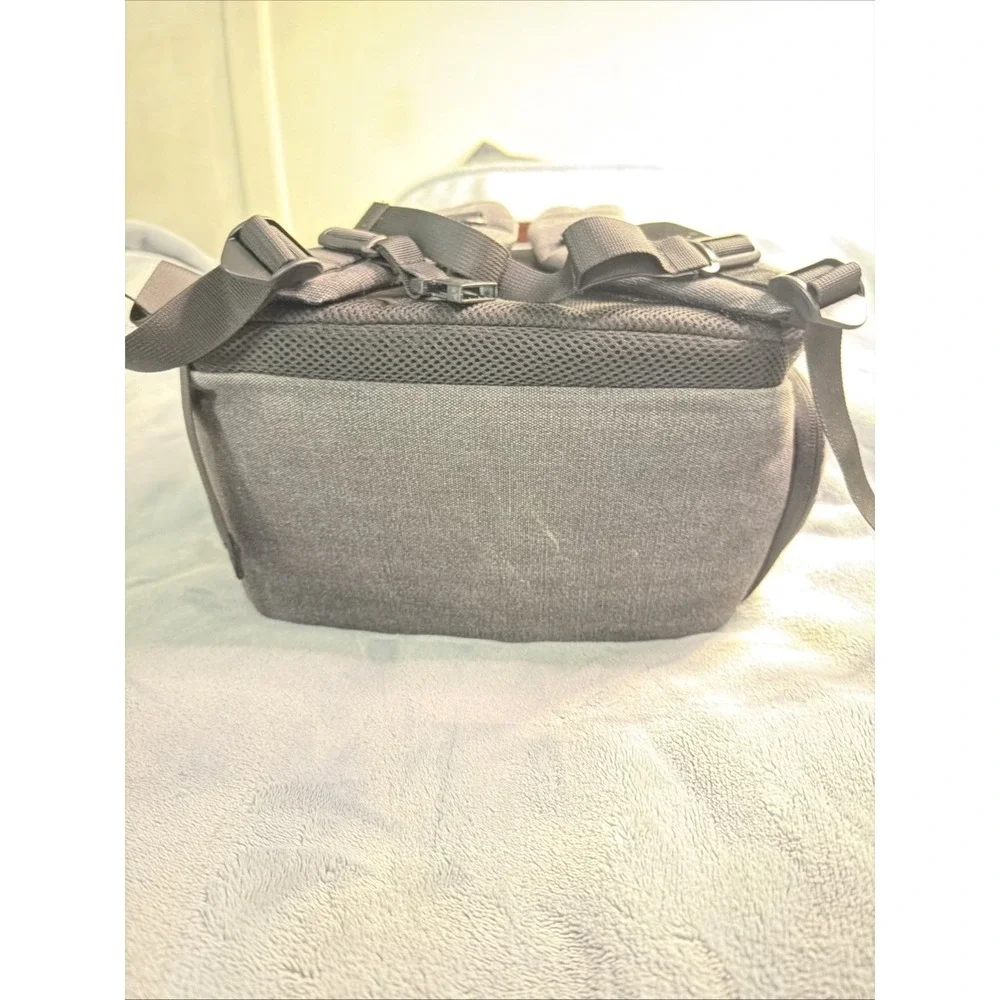 BAGSMART Waterproof Camera Backpack DSLR SLR Laptop Tripod Bag - Gray